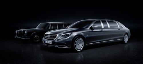 Maybach S600 Pullman "nhá hàng" trước khi ra triển lãm